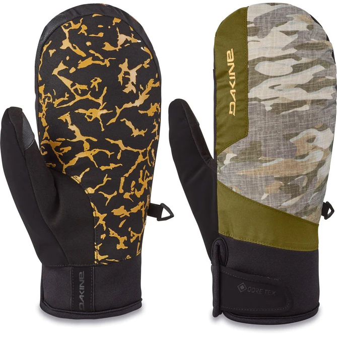 Guanti da neve Dakine Impreza Gore-Tex Mitt Vintage Camo/Yellow L