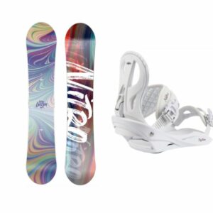 Tavola da snowboard Nitro Lectra Woman + attacco Rytm Nitro M
